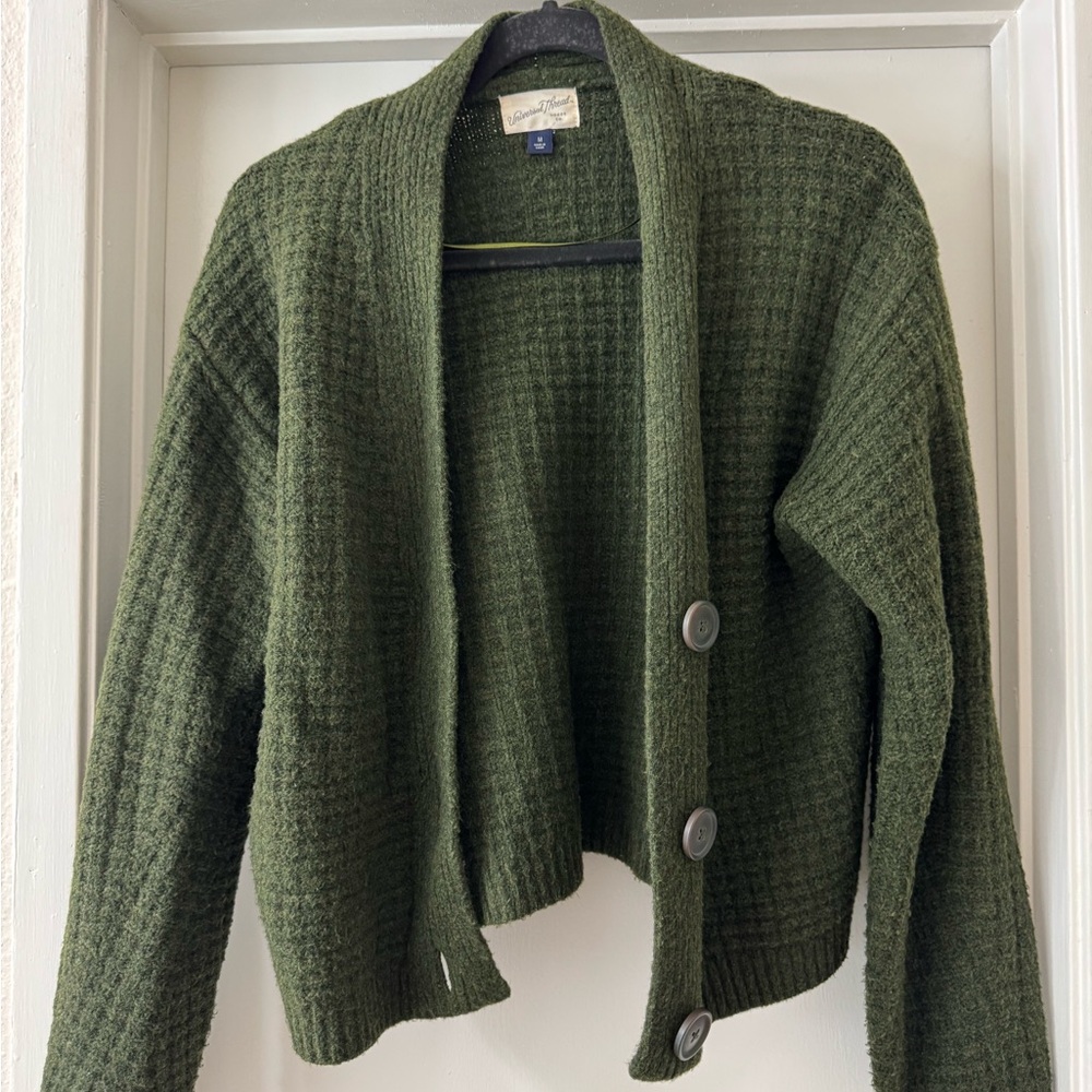 Universal Thread Forest Green Cardigan